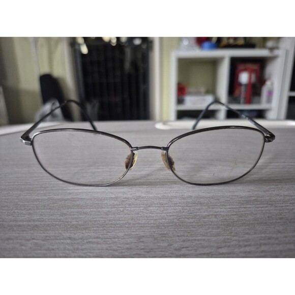 Eyeglasses Frame 2500A-033 Dk Pewter Women\'s Silver Metal Full Rim 54□18-145 [3]